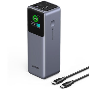 Baterie externă 25.000mAh cu încărcare rapidă 200W și afișaj digital