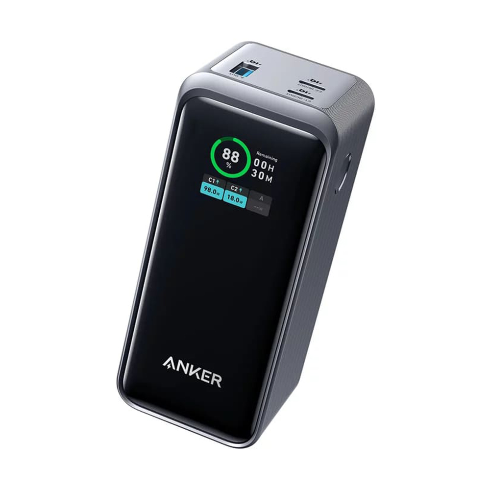 Power bank 20000mAh 200W cu 2 porturi USB-C și afișaj digital